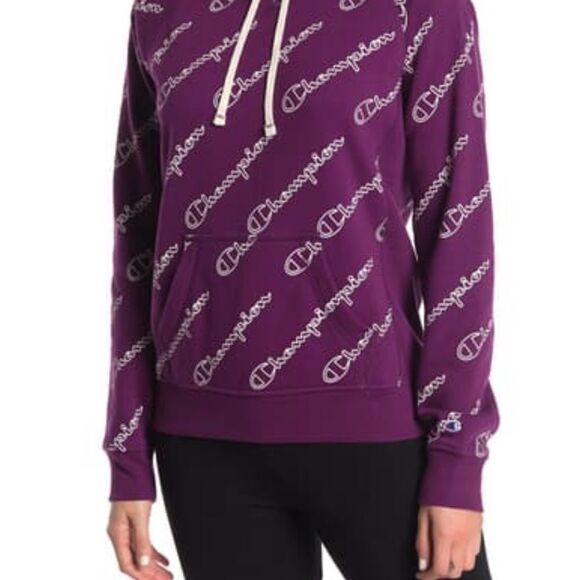 Champion purple sweatshirt Fleece Lined Purple - Picture 2 of 6